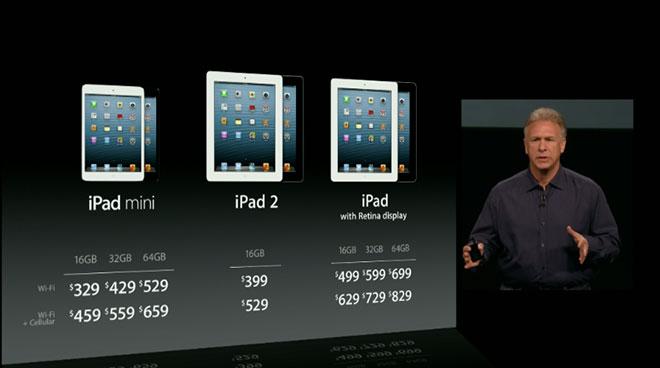 Apple reveals iPad mini: 7.9