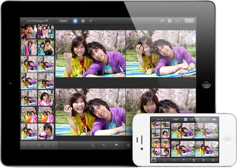 edit photos in iphoto