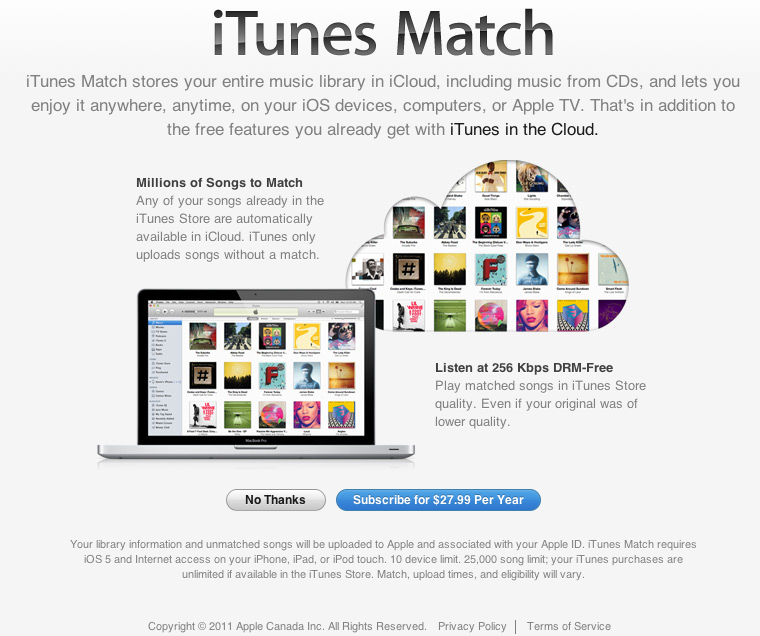 itunes match