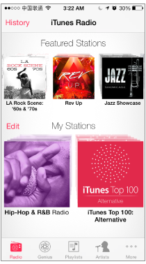 itunes radio app