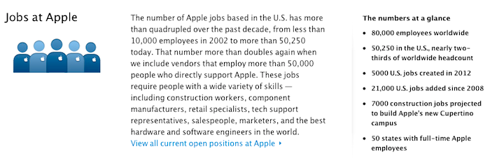Apple jobs