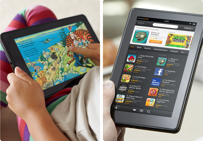 Amazon Kindle Fire、価格199ドルでAppleのiPadを下回る狙い