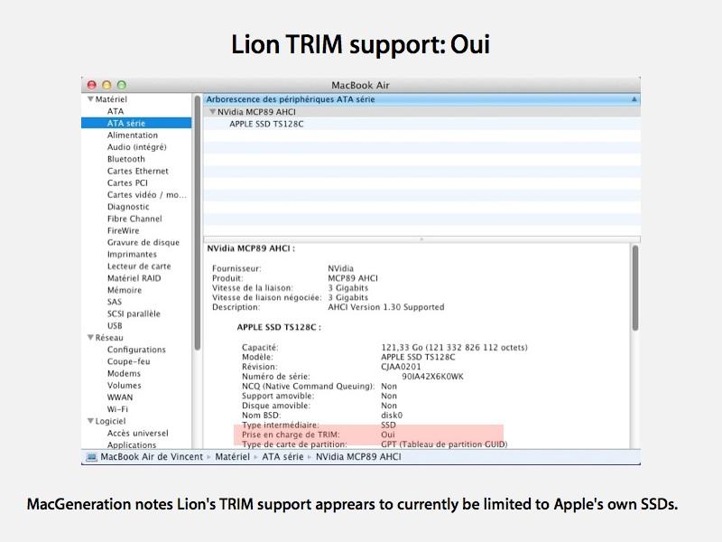 Inside Mac OS X 10.7 adds SSD TRIM support AppleInsider