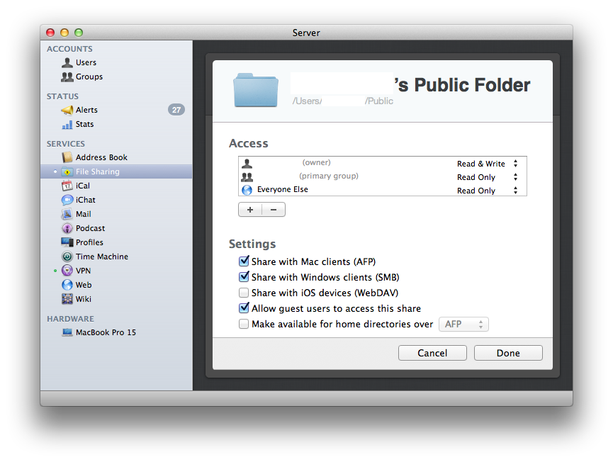 file sharing for microsoft to mac