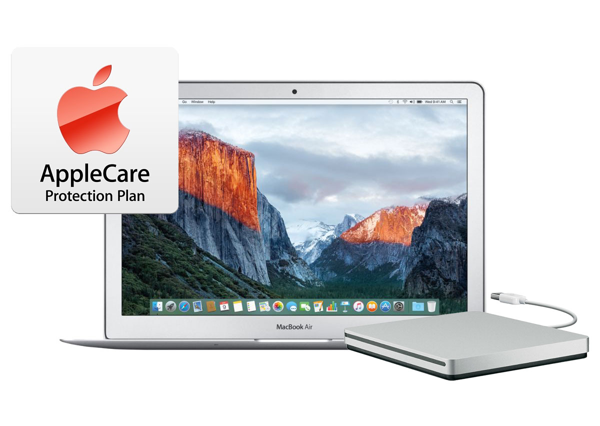 MacBook Air with AppleCare and Free Apple Super Drives