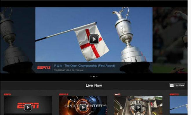 WatchESPN Now Available on Apple TV - ESPN Front Row