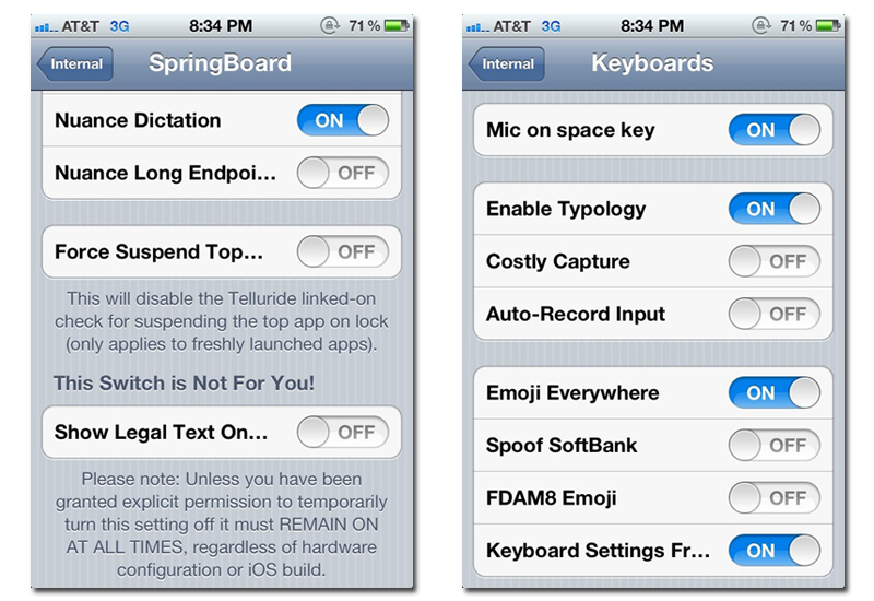 Nuance in iOS 5