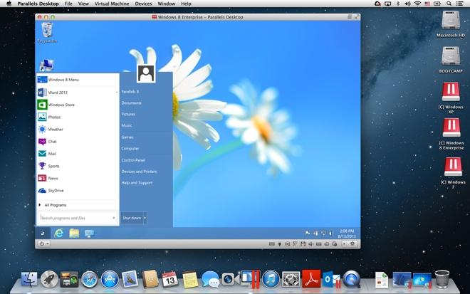 unable to start parallels desktop. spinning wheel.