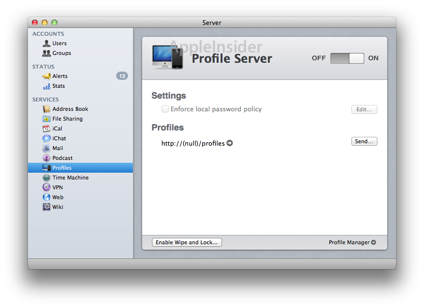 Mac for server download