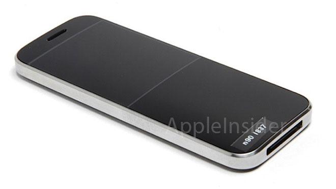 A Prototype iPhone with curved glass