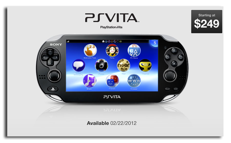 Sony launches PlayStation Vita handheld to reclaim mobile gaming