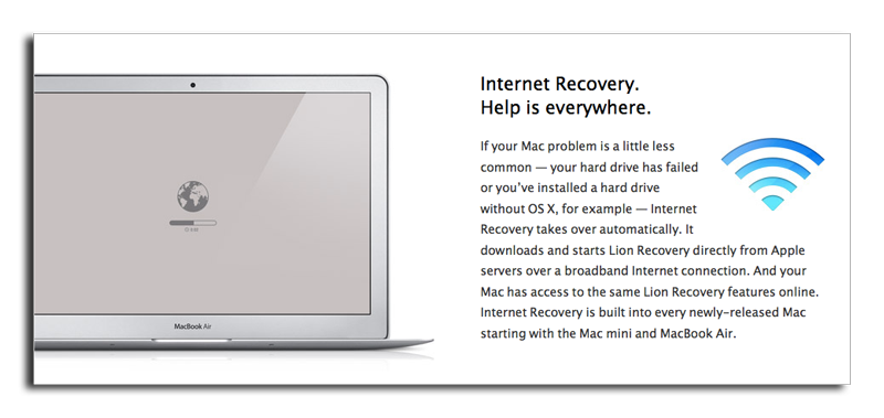 internet recovery mac os x lion temporarily unavailable