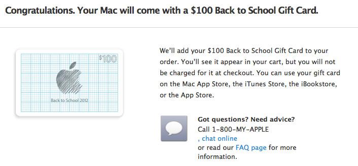 $100 APPLE GIFT Card App Store iTunes iPhone iPad AirPods MacBook