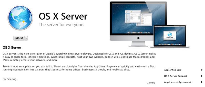 apple server website