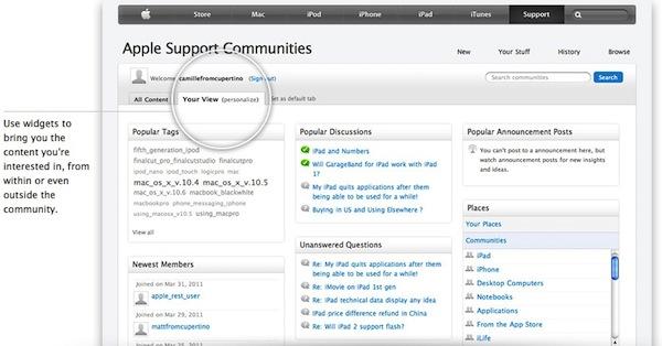 Apple Support Communities