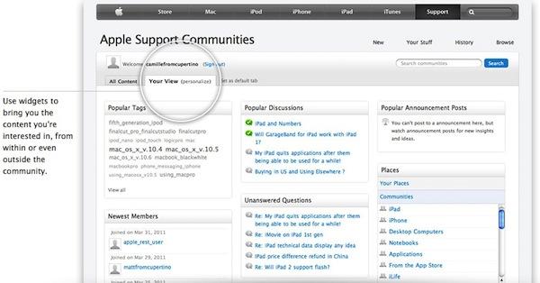 Служба апл. Apple community. Агент Apple поддержки.