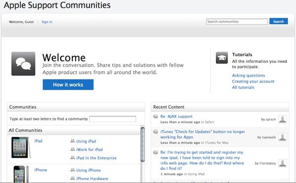 Welcome - Apple Support