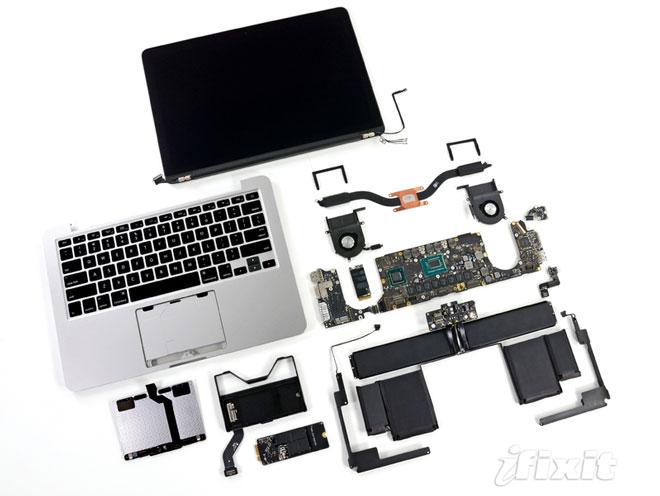 Teardown Of 13 Retina Macbook Pro Finds Redesigned Battery