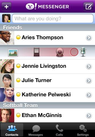 Yahoo Messenger App
