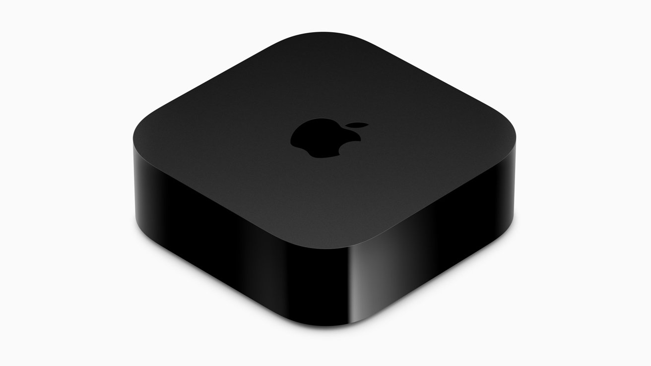 The 'tv' text has been removed on the 2022 Apple TV 4K