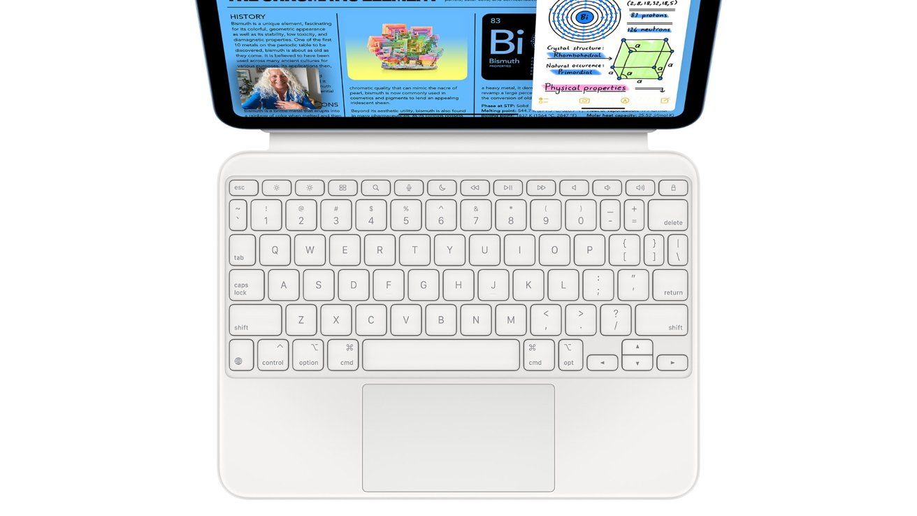 Apple's Smart Keyboard Folio for iPad has a function row