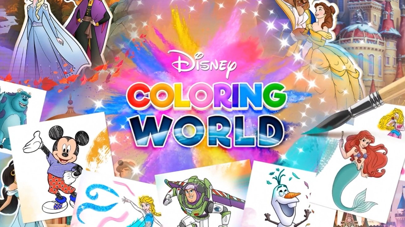 Disney Coloring World+