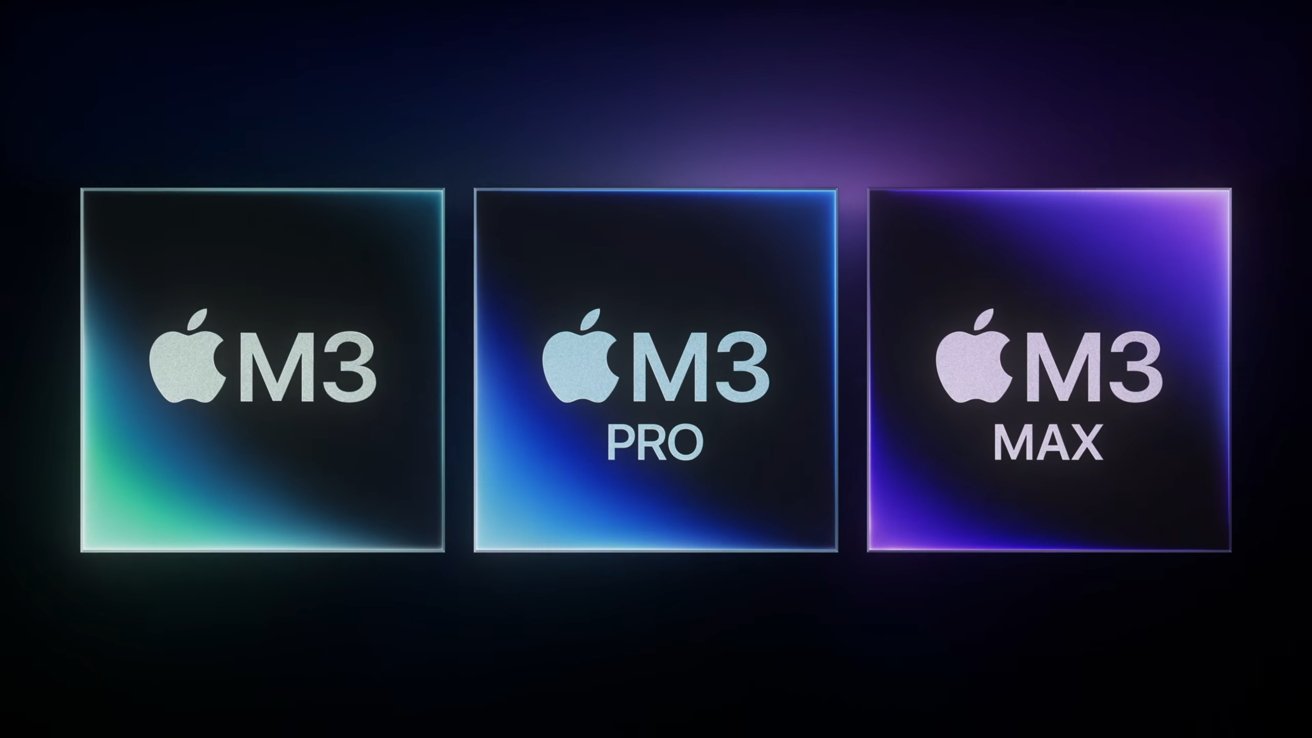 Apple's M3 family of chips