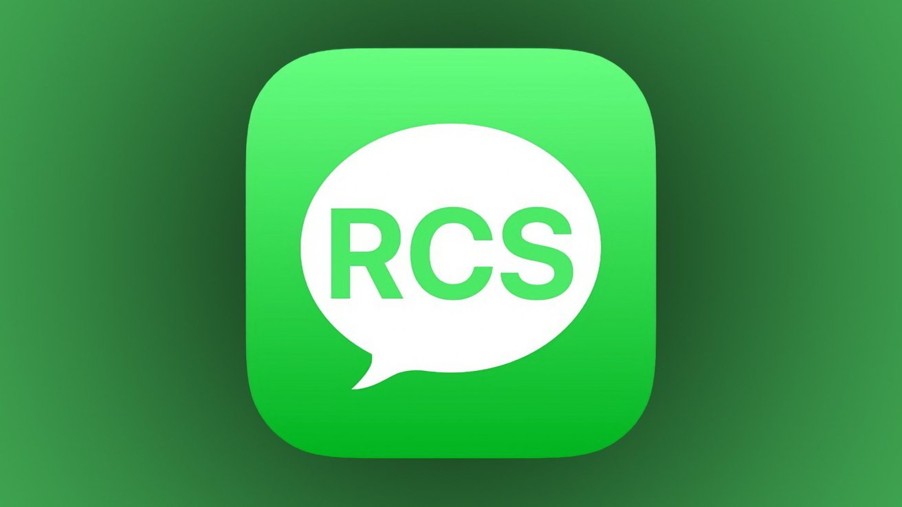 A green text bubble with the letters 'RCS' inside