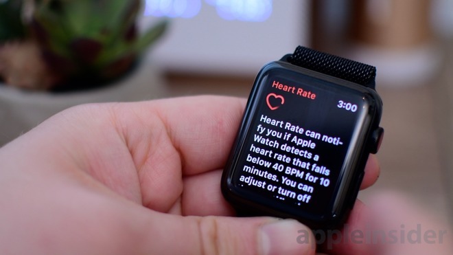 apple watch series 4 heart sensor