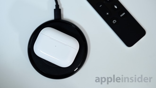 AirPods Pro come with a wireless charging case by default