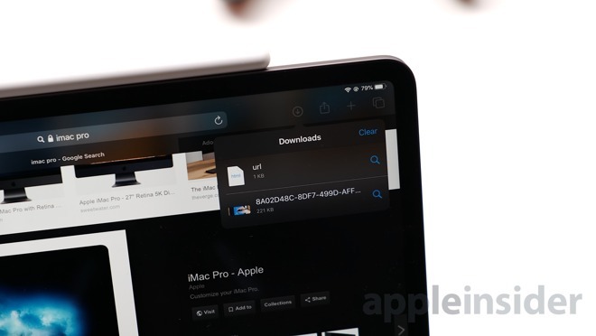 Download files to the Files app from Safari