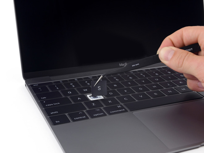 iFixit teardowns show that each update to the keyboard did little to help.