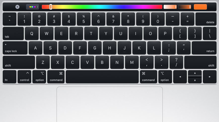 Learn how to work with the MacBook Pro Touch Bar in Photoshop.