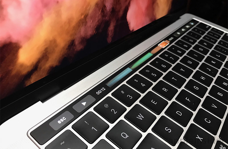 MacBook Pro with Apple's 1st-generation Touch Bar