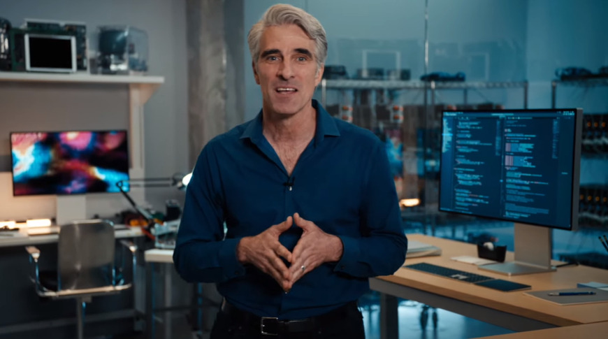 Craig Federighi talks about Rosetta 2