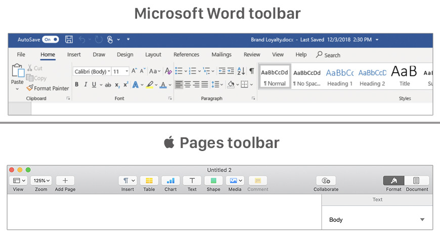 microsoft office vs iwork for mac