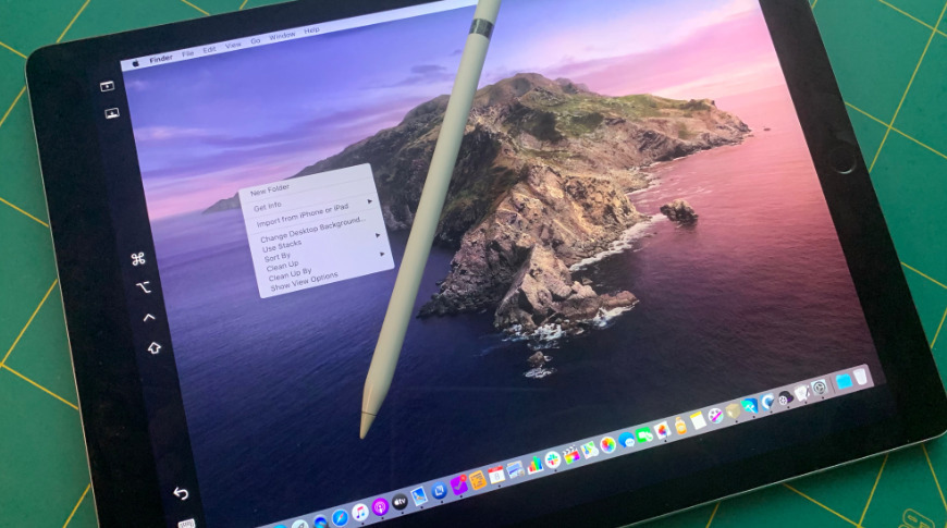In addition to digital art, the Apple Pencil works for macOS navigation