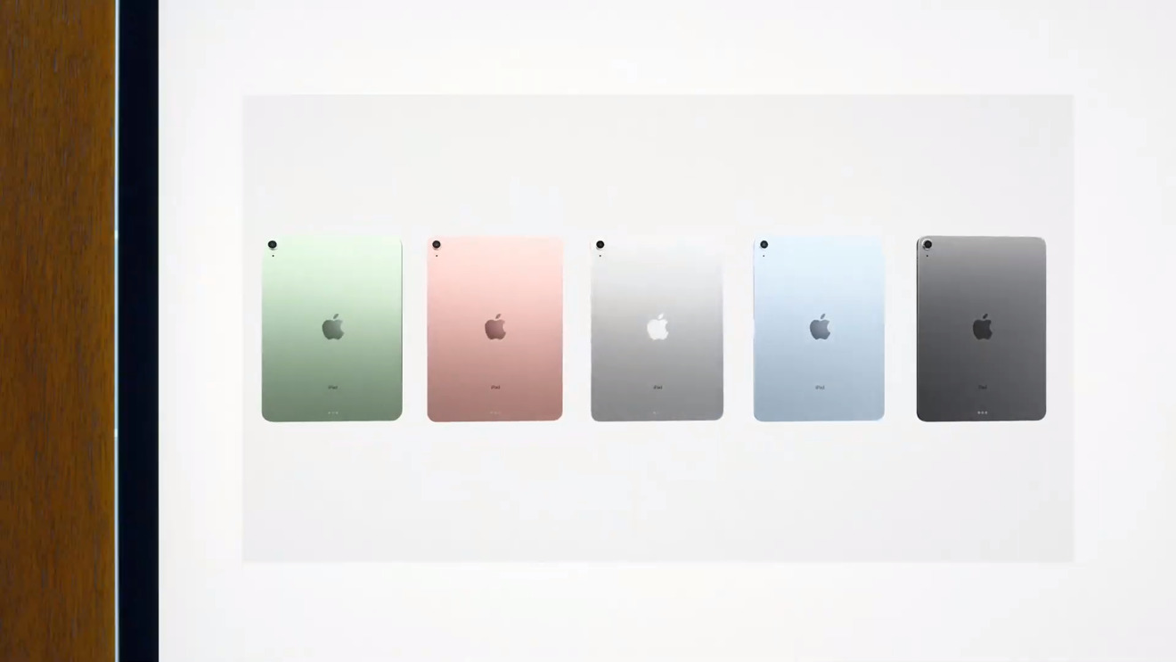 Color variants for the new tablet