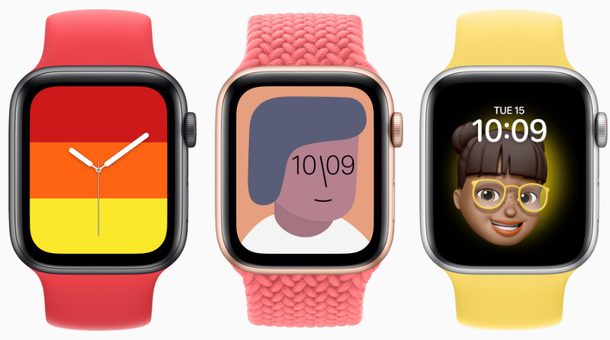 New Watch faces for watchOS 7