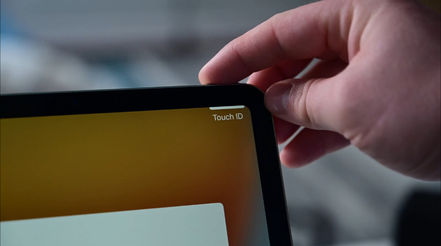 touch id ipad air