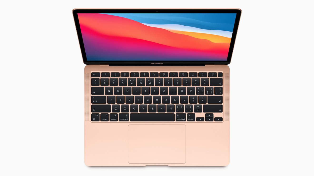 The late-2020 MacBook Air with M1 chip