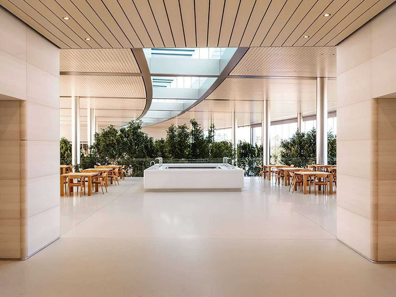 inside apple office building