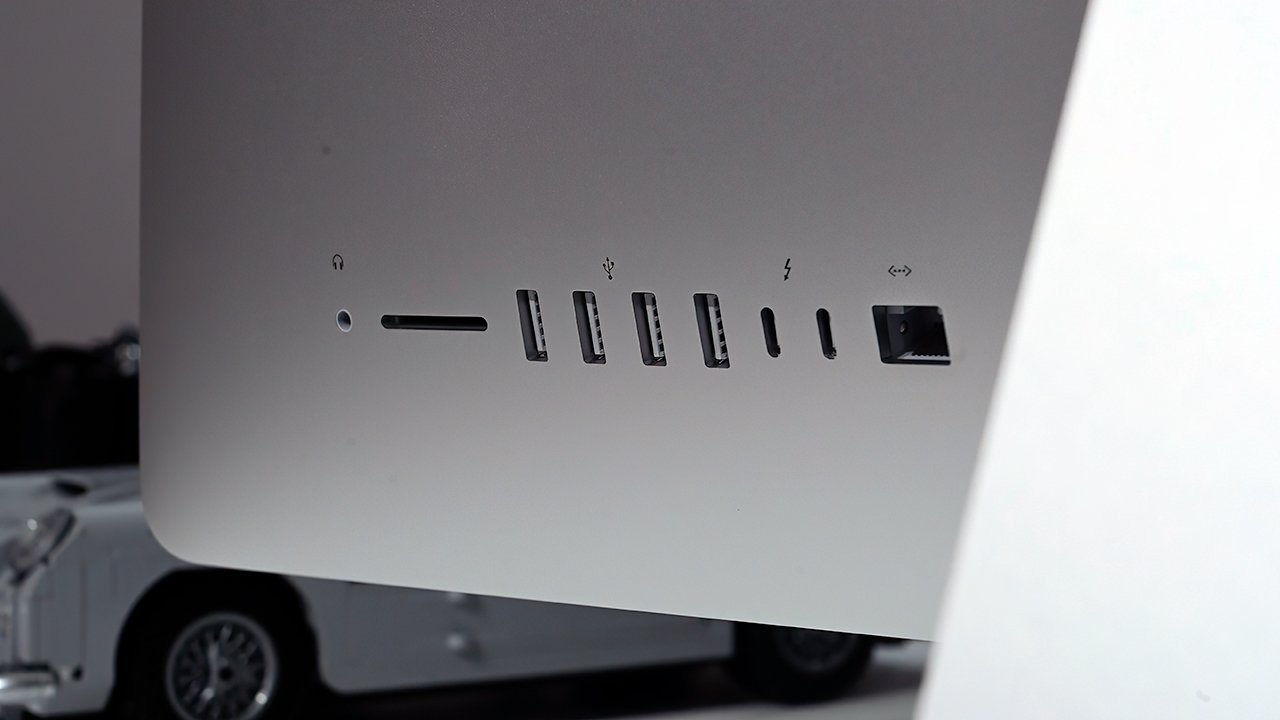 Same body, same ports in the 27-inch iMac