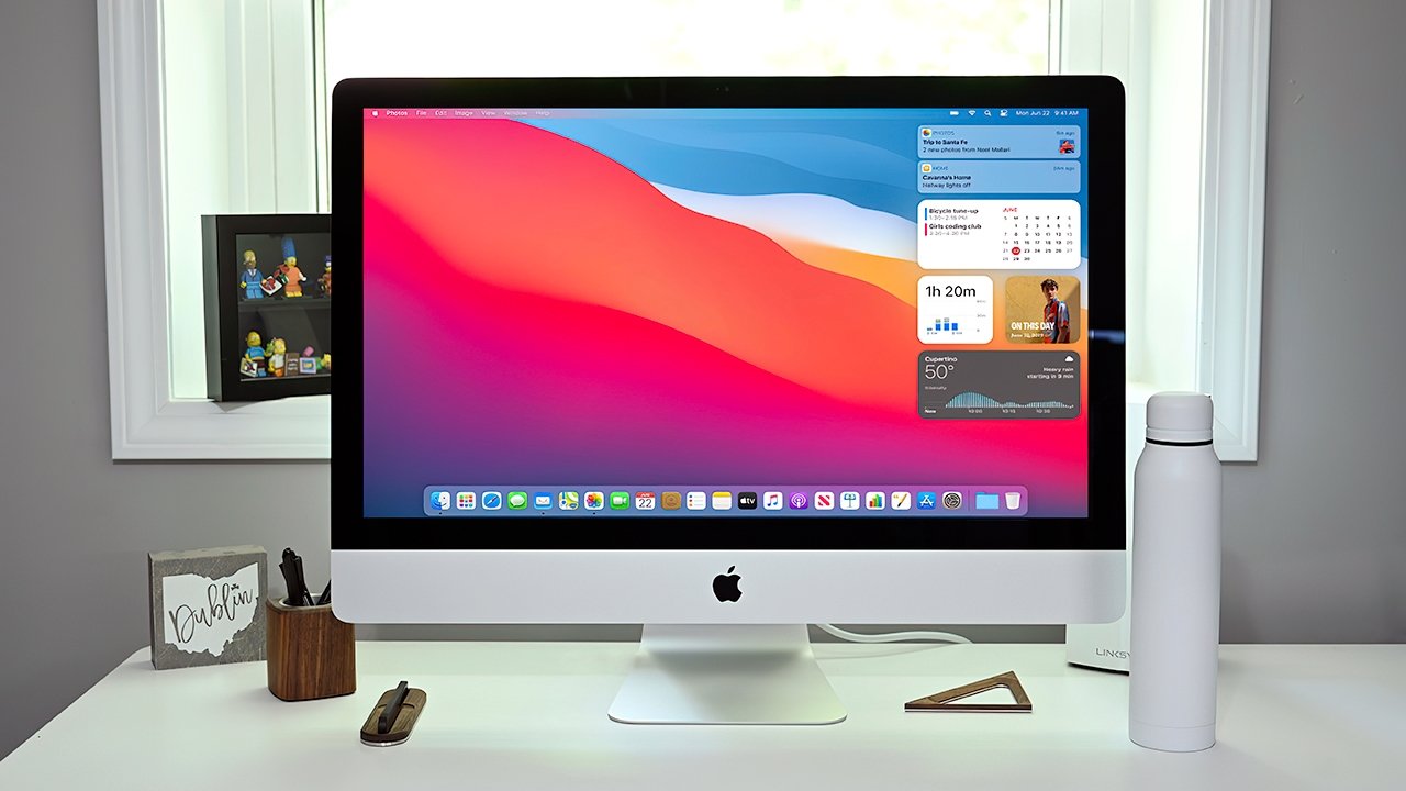 The new 27-inch iMac with nano-texture glass