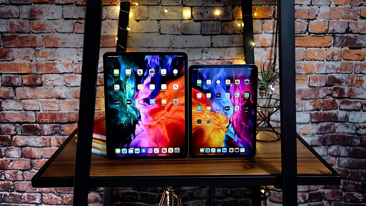 The 2020 iPad Pros are 11 or 12.9 inches