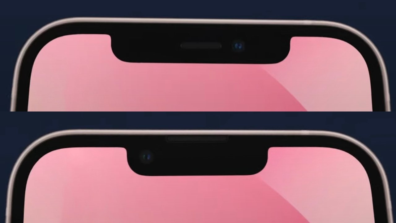 Apple redesigned the True Depth camera system to enable a smaller notch