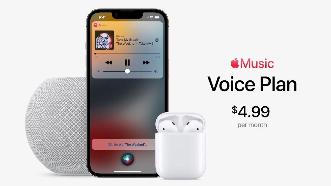 The Voice Plan is an inexpensive way to access Apple Music