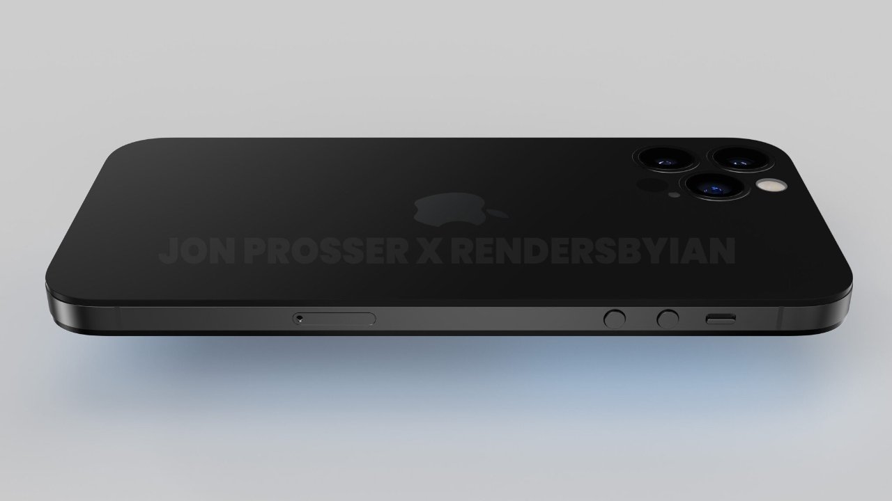 'iPhone 14' render from Front Page Tech