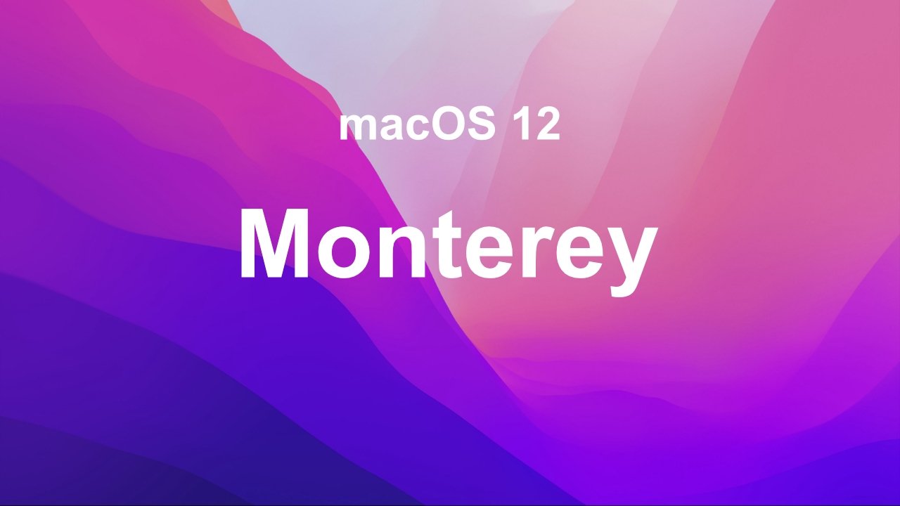 macOS 12 Monterey
