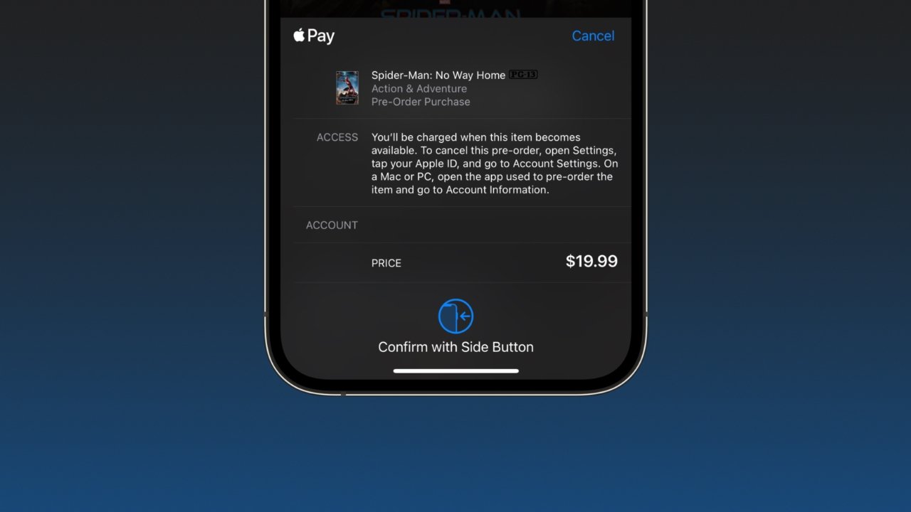 Use Face ID to confirm purchases